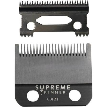 Supreme Trimmer DLC Coated Steel Replacement Blade CBF21 | Fade Blade for Darkstar72 & Most Hair Clippers