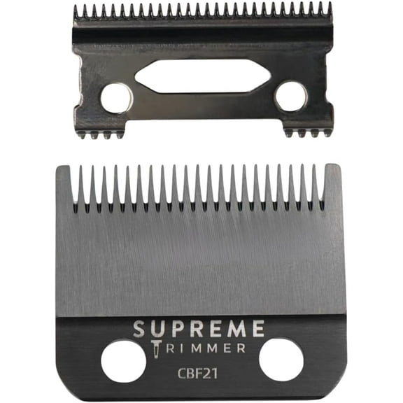 Supreme Trimmer DLC Coated Steel Replacement Blade CBF21 | Fade Blade for Darkstar72 & Most Hair Clippers