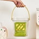 thumbnail image 5 of Keep Your Space Tidy And Fashionable With Our Modern Transparent Desktop Storage Can - Featuring Convenient Push-to-Open Lid And Ample Capacity, 5 of 7