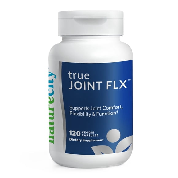 NatureCity True-Joint FLX Joint Supplement Formula (120 Capsules) | TamaFlex, NEM Eggshell Membrane, Levagen+ PEA & CuberUp | Supports Joint Comfort, Flexibility, Mobili