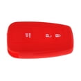 thumbnail image 3 of Carcasa protectora de silicona para llavero de coche para Crown rojo Sharpla Cubierta del caso dominante del coche del silicón, 3 of 7