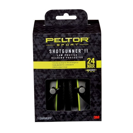 Peltor Sport Shotgunner II Low-Profile Hearing Protector,