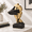 Gold Face Blindfolded, variant on See No Evil Bust Sculpture Desk Shdecor Statue