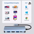 thumbnail image 4 of Adaptador USB-C 9 en 1 MR. GADGETS 3.0 HDMI 4K para Mac iPad, 4 of 10