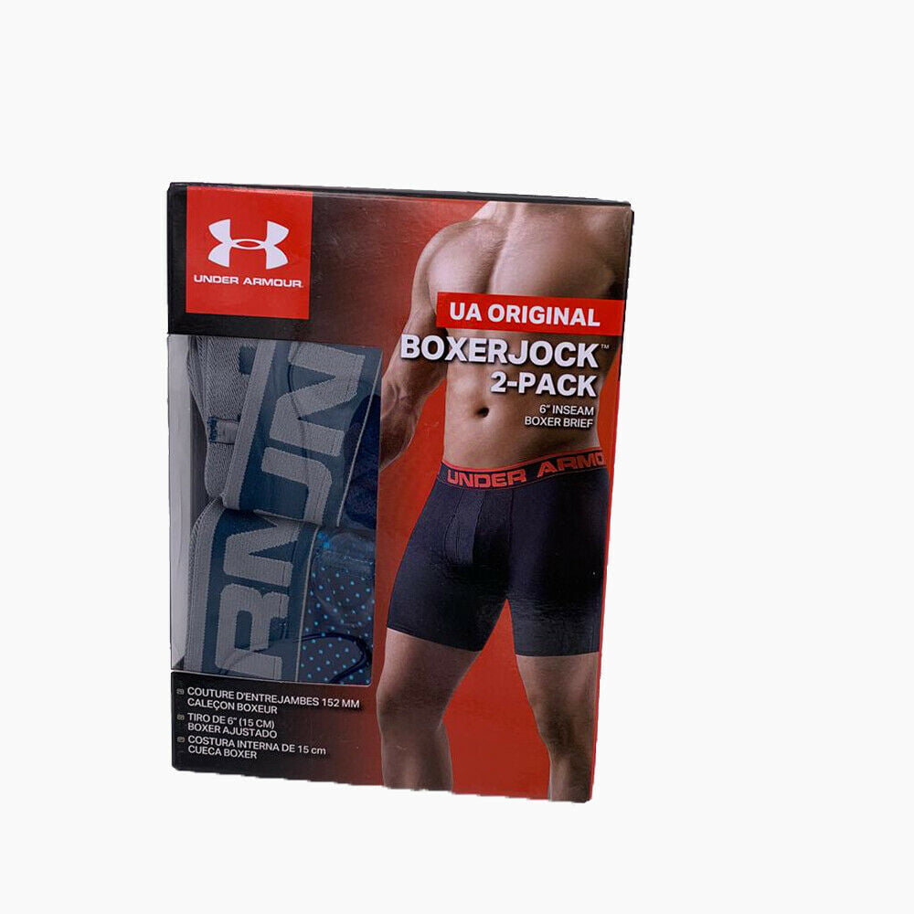 Under Armour Mens Tech 15cm Boxerjock Red Sports Gym Running Breathable 