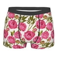 thumbnail image 5 of Uemuo Rose Flowers Pattern Men's Boxer Briefs,Trunk Anti-Chafing,Comfortable, Durable, and Stylish Underwear-XX-Large, 5 of 9