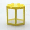 thumbnail image 1 of Acuario Apilable Yinane Mini tanque de peces Cuadrado Amarillo, 1 of 7