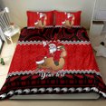 thumbnail image 4 of Juego de cama navideño personalizado Kiwi Santa Claus Maori Meri, 4 of 4