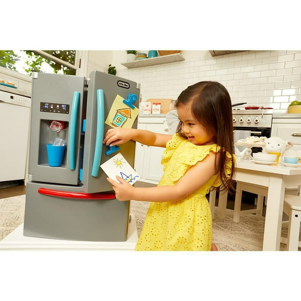 COLORBABY Play Réfrigérateur Jouet Avec Sons Et Lumière - Frigo Enfant Avec Accessoires