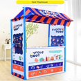 thumbnail image 1 of Tienda de Helados perfecl azul para niños 80x60x135cm, 1 of 7