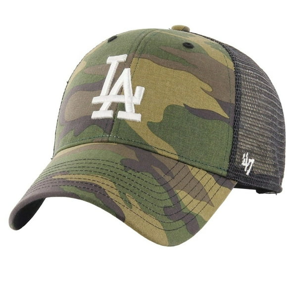 Los Angeles Dodgers Branson 47 Camo Trucker Cap
