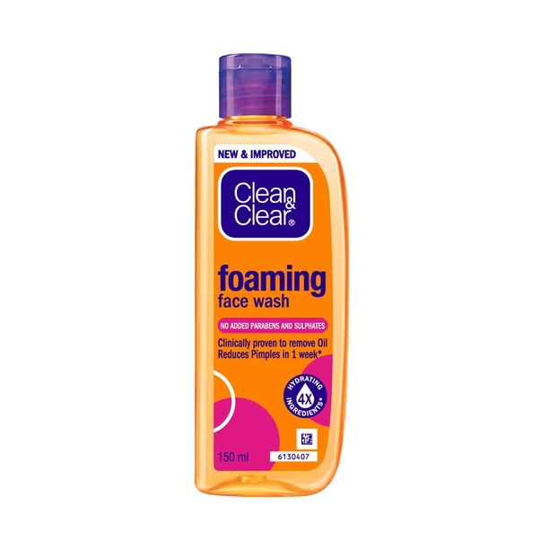 Limpiador facial espumoso Clean & Clear 150 ml