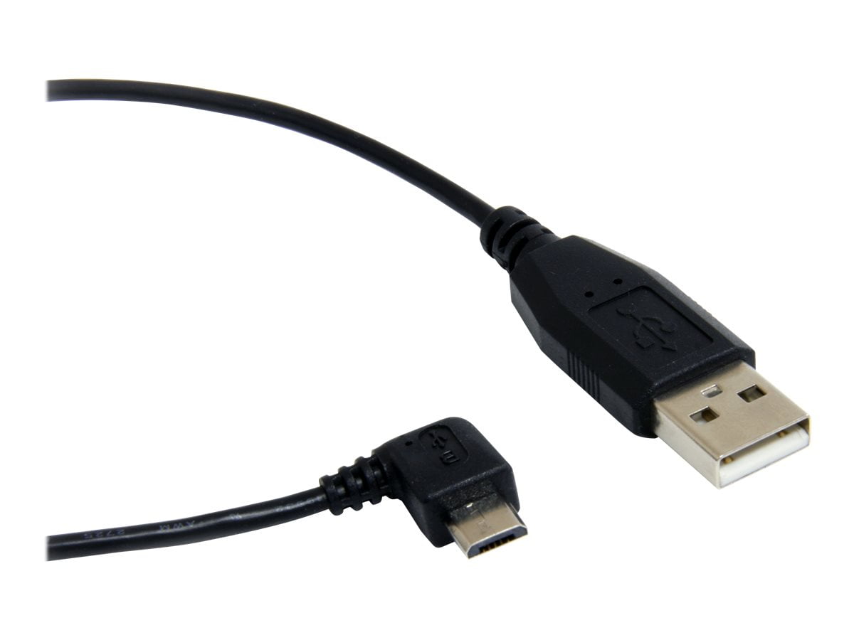 StarTech 6 ft Micro USB Cable A to Right Angle Micro B