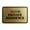Brushed Gold, variant on Signs ByLITA Classic Framed Private Residence Sign (Black Gold) - Large