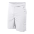 thumbnail image 4 of ibiyuan Running Shorts for Men Mens Shorts Casual Gym Shorts Chinos Short Baggy Elastic High Waisted Sweat Shorts Men Drawstring Straight-Fit Mens Golf Shorts Summer Beach Golf Shorts, 4 of 5