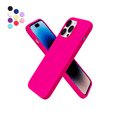 thumbnail image 1 of Entronix Silicone Case for iPhone 14 Pro 6.1 inch {Shock-Absorbent- Raised Edge Protection- Silicone Rubber Case Compatible with iPhone 14 Pro (6.1 inch 2022 Released) Hot Pink, 1 of 7