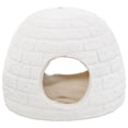 thumbnail image 3 of Ceramic Small Animal Nest Hideout Hut for Hamsters - Adorable Cage Hideaway, 3 of 7