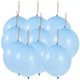 thumbnail image 3 of 10 globos sin impresión, divertidos globos de neón con asa de goma para fiestas de cumpleaños (azules), 3 of 5