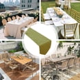 thumbnail image 4 of Leodye 1PCS Sheer Chiffon Table Runner Elegant Transparent Wedding/Birthday Long Table Decoration Drape -11.81x82.68in, 4 of 6
