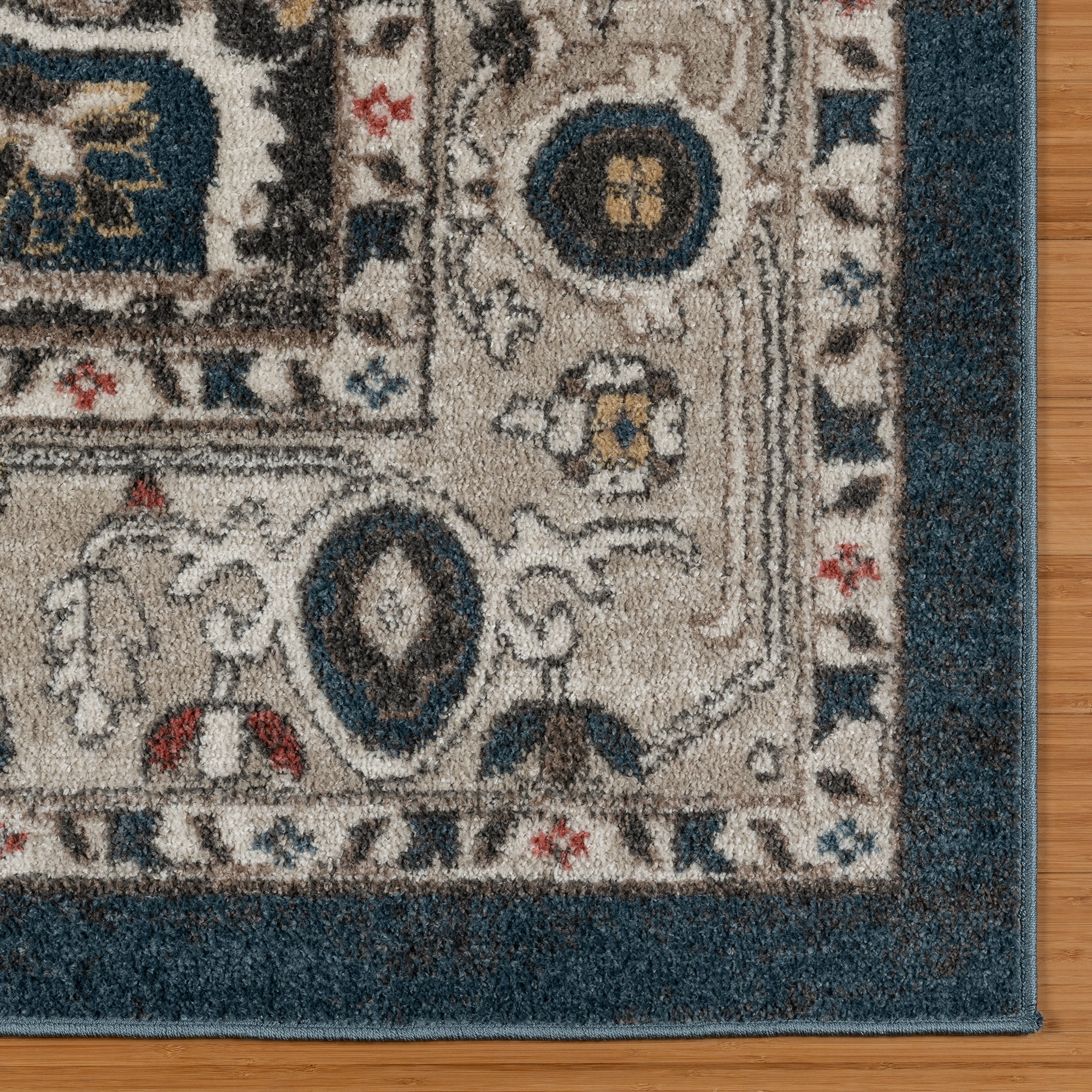 Gertmenian Heirloom Wynn Traditional Oriental Blue Indoor Area Rug, 2x8 Runner