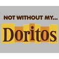 thumbnail image 2 of Men's Doritos Not Without My… Original Logo Graphic Tee Athletic Heather Large, 2 of 5