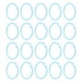 thumbnail image 3 of Book Rings, Textured Elegant Widely Used Plastic Rings Flexible Durable  For Cards For Document For Notebook Pink,Yellow,Green,Blue, 3 of 8