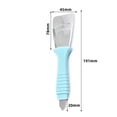 thumbnail image 3 of Xihbxyly Pala Descongeladora de Acero Inoxidable, Raspador de Hielo de Doble Cabezal, Mango Ergonómico, Resistente para Congeladores, Herramienta Multiusos de Cocina, Quita Hielo Del Parabrisas Del C, 3 of 4