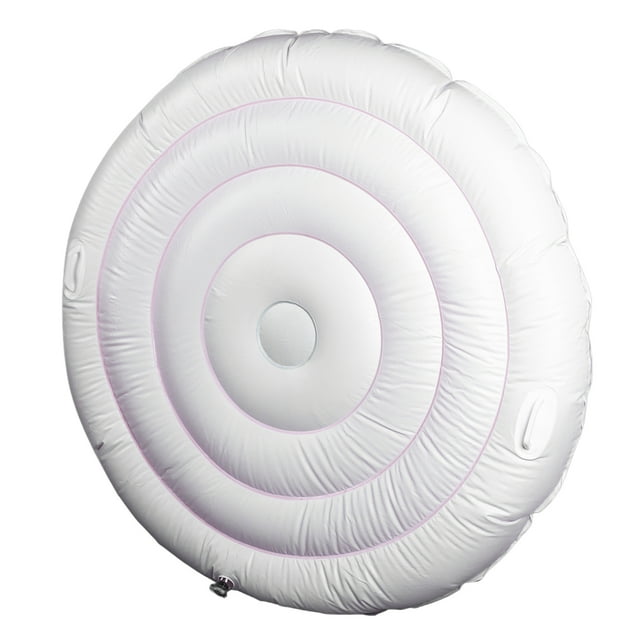 Housse de Spa Gonflable Ronde, Protecteur de Piscine en PVC Robuste avec Design Rétenteur de Chaleur - Bloque les Débris, la Poussière et la Faune, Réduit la Condensation et les Coûts Énergétiques, Pliable pour un Rangement Facile