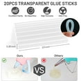 thumbnail image 6 of Hot Glue Gun Kit with 10 Glue Sticks, Fast Preheating Hot Melt, High Temp for School Crafts DIY Arts and Quick Home Repairs, 20W Pink, 6 of 12