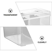 1-Pack Clear Storage Box Container, Family First Aid Box Medicine Box Organizer