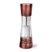 Cole & Mason Copper Derwent Salt Grinder Mill with Gourmet Precision Mechanism and Premium Sea Salt