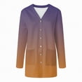 thumbnail image 5 of Towmus Women's Lightweight Cardigan Sweaters Summer Fall Oversized Long Sleeve Tops Open Front Cardigans Coat with Pockets, 5 of 6