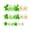 B, variant on Paper Flower Fan Decorations 18 Pack, Spring Themed Hanging Flowers for Classroom Party, Lifelike Folded Paper Flowers with Hanging Strings, Seasonal Decor Set