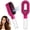 dark pink, variant on Hair Brush with Water Spray, One Touch Anti Flyaway Spray Comb for Smoother Softer Hair and Easy Daily Haircare Styling