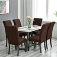 thumbnail image 7 of Chair Covers, Dining Room Chair Covers, Stretch Kitchen Chair Covers/Dining Room Chair Covers Set of 2, Removable Washable Dining Chair Slipcovers for Home, Hotel, Banquet, 7 of 7
