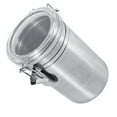 thumbnail image 4 of Airtight Stainless Steel Kitchen Food Storage Container with Clear Lid and Sturdy Locking Clamp (XL), 4 of 6