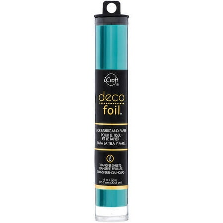 Deco Foil, 6u0022 x 12u0022, 5pk