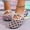 Beige, variant on Ballet Flats for Womens Round Toe Spring and Summer Polka Dots Casual Comfort Dating Shoes Beige 7