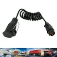 thumbnail image 4 of Trailer Connector, Plastic Cable Connector Trailer Wiring, Extension Cord Spring Adapter Wire Trailer For Commercial Vehicle, 4 of 8