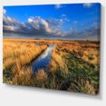 thumbnail image 2 of Meadow Land with Beautiful Skyscrapers - Landscape Canvas Art Print, 2 of 4