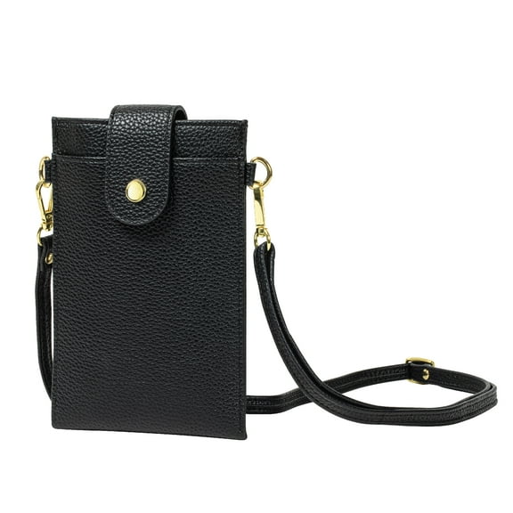 onn. XXL Universal Crossbody Phone Case - Black