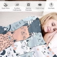 thumbnail image 3 of Cute Cat Throw Blanket Gifts for Women Cat Lovers 50x60 Inches Soft Cozy Fleece Kids Girls Kitty Throw Blanket for Couch Bed Sofa Bedroom  Christmas Birthday Gift Ideas for Cat Lover, 3 of 8