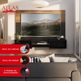 thumbnail image 2 of Mueble TV Duo 80", Atlas del Descanso Color Nogal con Negro, 2 of 8