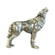 thumbnail image 1 of Estatuilla de aleación de cobre para decoración del hogar, miniregalos artesanales, estatua de Metal Vintage, figuras de animales para sala de, 1 of 9
