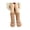 Brown, variant on Fuzzy Bear Slipper Socks Thick Plush Cute Animal Socks with Bear Ears Fluffy Winter Anti-Slip Floor Socks for Home Bedroom Living Room