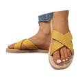 thumbnail image 3 of Ticikt Platform Sandals Women Cute Wedge Espadrilles on Summer Beach Raffia Vacation Sandal Comfortable Open Toe Dressy Shoes, 3 of 8