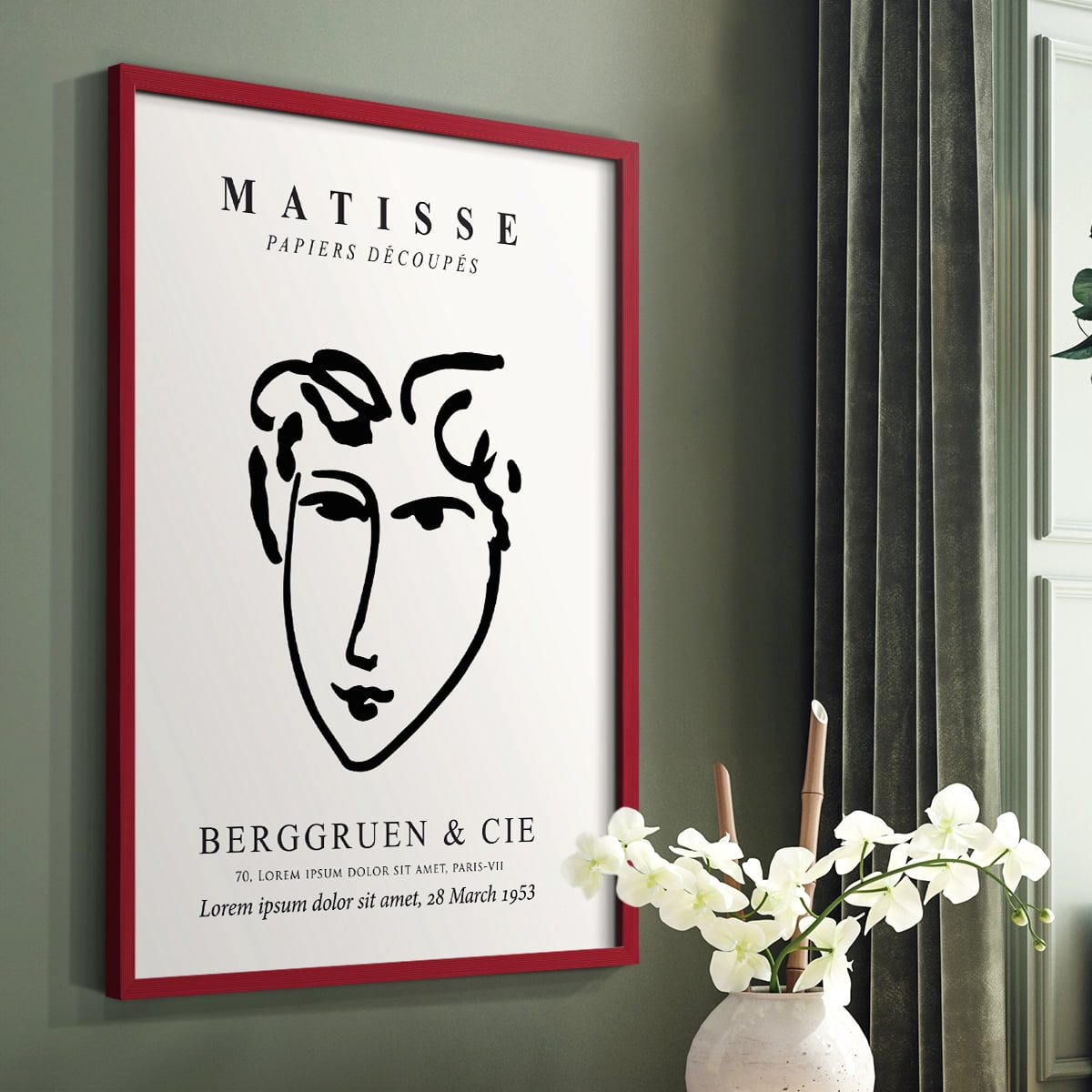 Matisse LXXVI Framed Print - Solid Wood