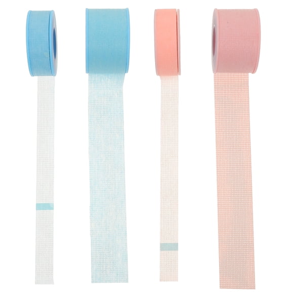 Cintas de extensión de pestañas 4pcs Cintas de pestañas adhesivas Cintas de extensión de las pestañas para el salón de belleza