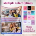 thumbnail image 3 of Personalised Blanket,Custom Blanket,Personalised Photo Blanket,Customised Photo Blanket Personalised for Adults,Picture Blanket Personalised Gifts for Mum,Dad,Boyfriend,Girlfriend, 3 of 6