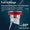 thumbnail image 3 of ¡Oferta Exclusiva!, Desagües de piso magnéticos antiolor, núcleo universal para alcantarillado, desagües de piso con suspensión magnética para inodoro Akmoler, 3 of 8